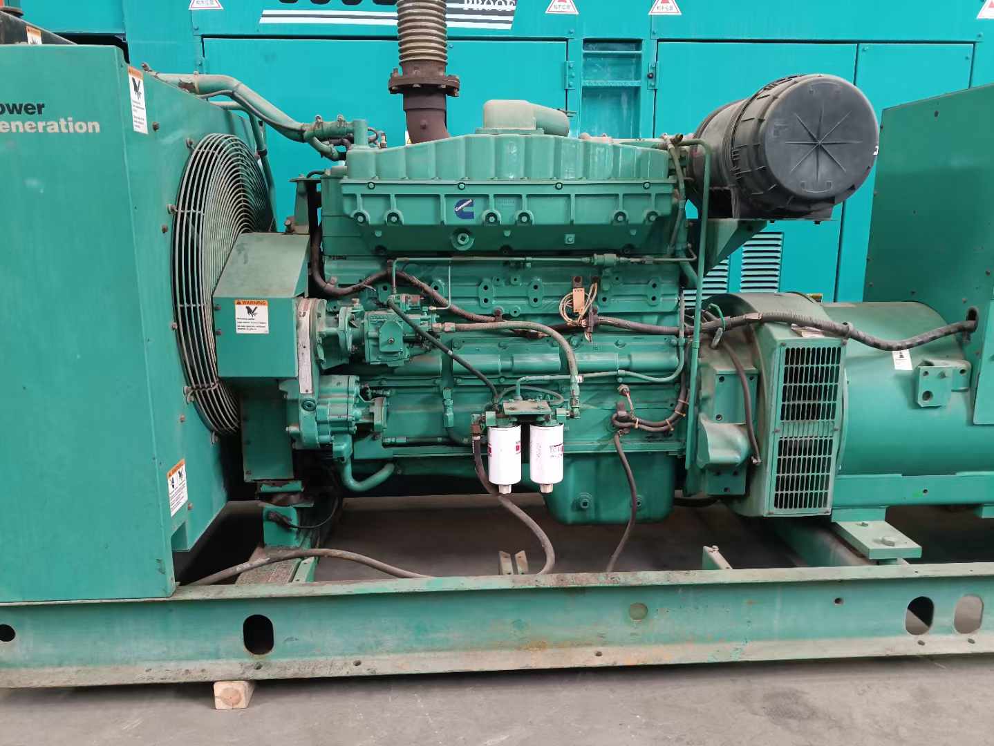 余杭过载会对 600kW 柴油发电机组造成哪些损害？